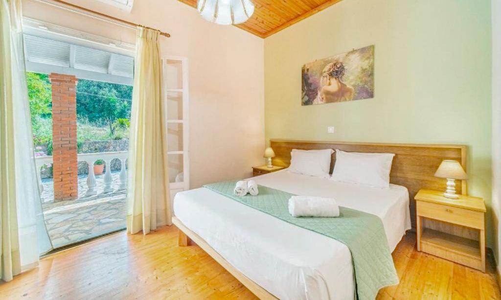 Villa Olive Grove And Sea View Agios Spyridon  Bagian luar foto