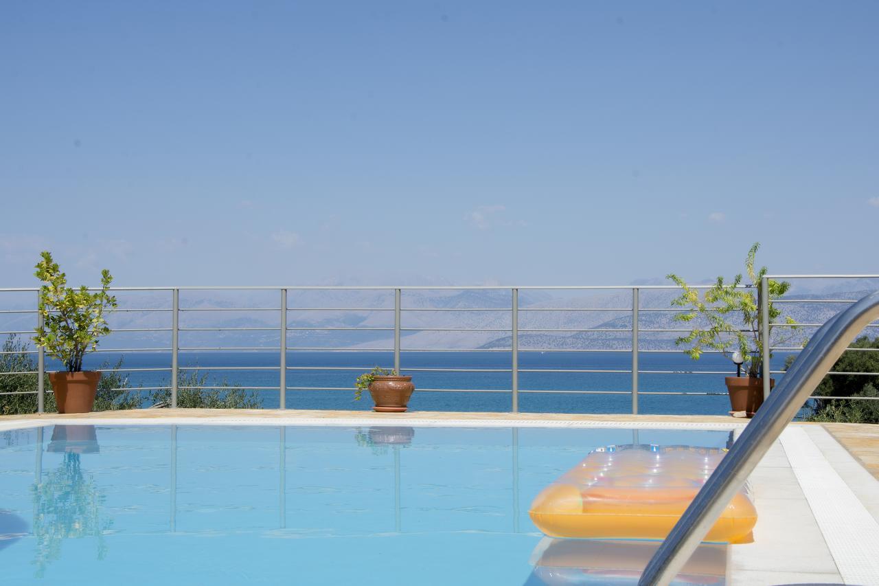 Villa Olive Grove And Sea View Agios Spyridon  Bagian luar foto